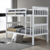 Modern Twin Over Full Bunk Bed – White Finish - Image 2