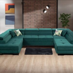 WEST U-Shape Voucher CORNER SOFA BED