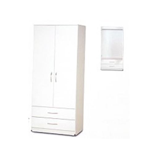 2 DOOR 2 DRAW GENTS' WARDROBE - A - Image 3