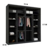 Lyllie Sliding Wardrobe - Image 7