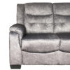 VICTORIA 3+2 FABRIC SOFA SET – GREY - GHM - Image 3