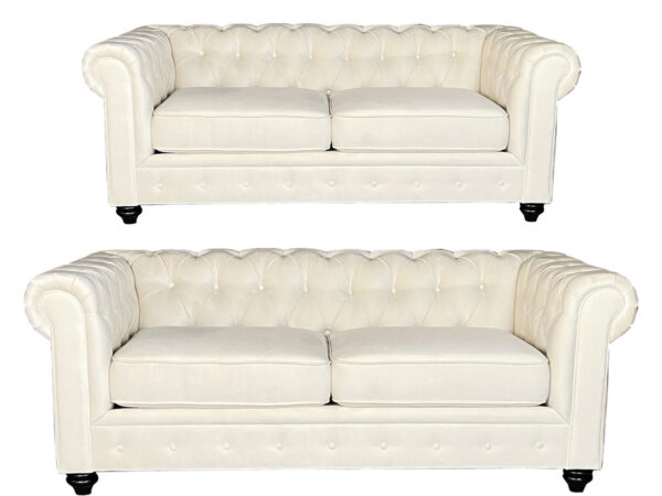 CHESTERFIELD 3+2 FABRIC - GHM