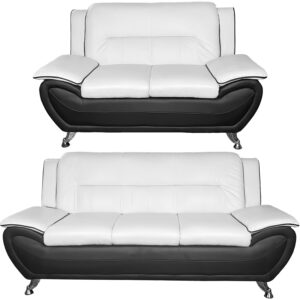 SHIRAZ 3+2 LEATHER SOFA SET - GHM