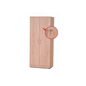 LADIES 2 DOOR WARDROBE WITH DIVIDER - A