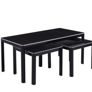 AMBER COFFEE TABLE + SIDE TABLE (2+1) & NEST TABLE  - 7S