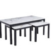 AMBER COFFEE TABLE + SIDE TABLE (2+1) & NEST TABLE  - 7S - Image 4