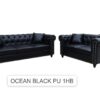 OCEAN CHESTERFIELD STYLE SOFA SET 3+2 SEATER - 7S - Image 15