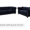 OCEAN CHESTERFIELD STYLE SOFA SET 3+2 SEATER - 7S - Image 7