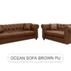 OCEAN CHESTERFIELD STYLE SOFA SET 3+2 SEATER - 7S - Image 4
