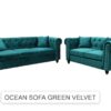 OCEAN CHESTERFIELD STYLE SOFA SET 3+2 SEATER - 7S - Image 10
