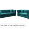 OCEAN CHESTERFIELD STYLE SOFA SET 3+2 SEATER - 7S - Image 11