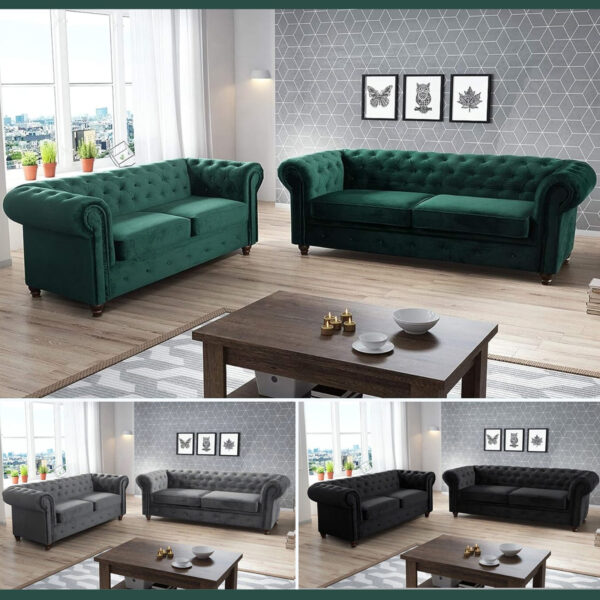 CHESTERFIELD (3+2) SOFA New