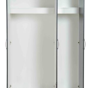 Compact Three-Door Wardrobe