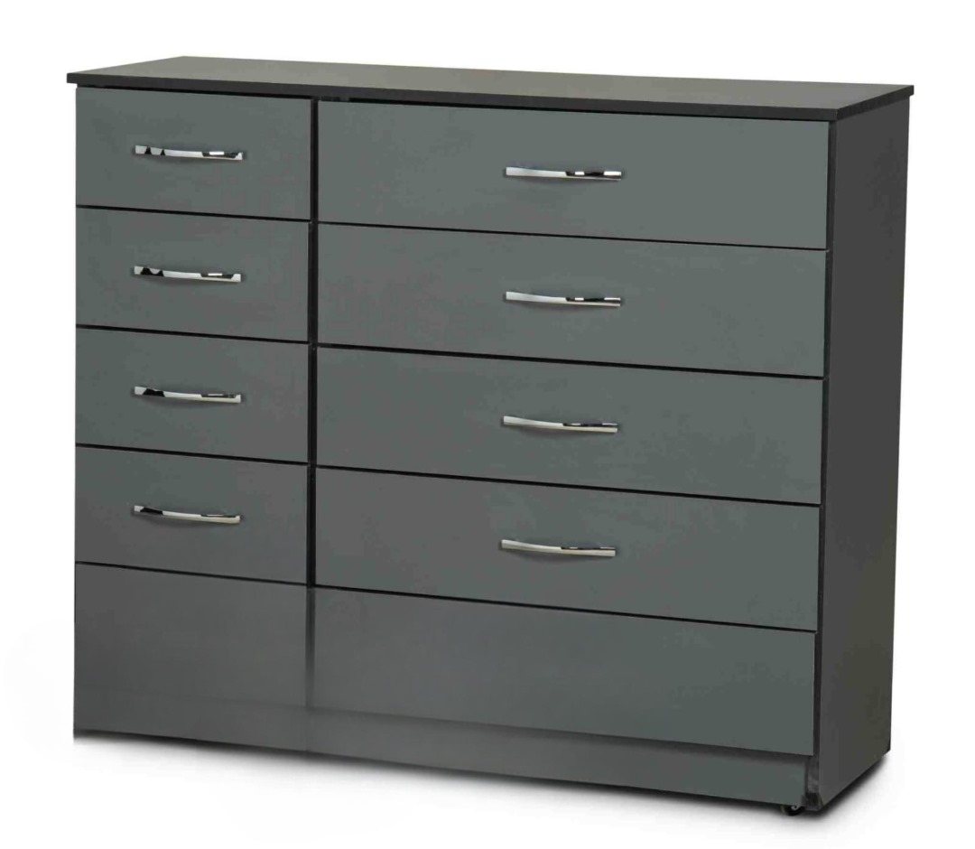 Modern 8-Drawer Chest of Drawers