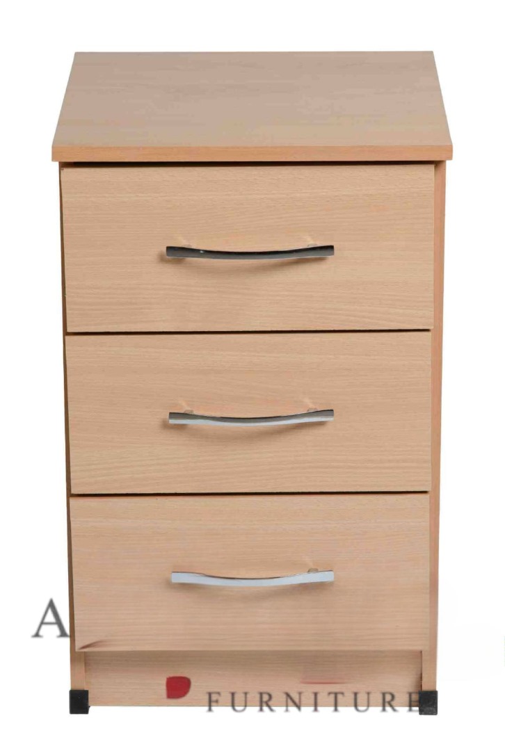 Modern 3-Drawer Chest of Drawers