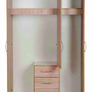 3 Door Wardrobe – Compact, Stylish & Spacious Storage