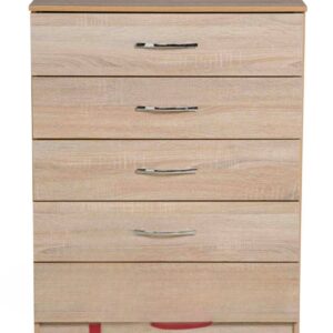 Modern 5-Drawer Chest of Drawers