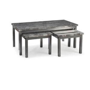 Lucky 2+1 Coffee Table with Side Table – Grey