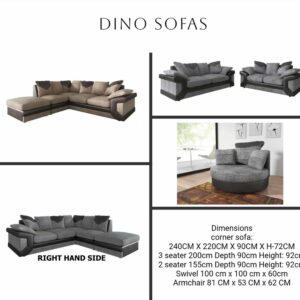 Dino Sofa – Stylish Comfort for Everyday Living