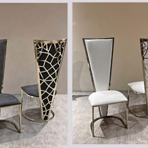 Dragon Chair – Gold Frame and Silver Frame