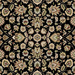 Florence Wilton 623 Black / Gold Carpet