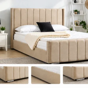 Crelic Upholstered Bed Frame-S